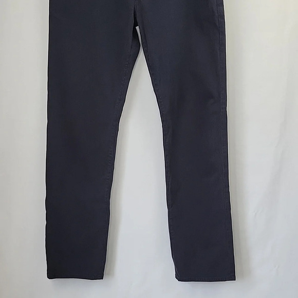 AG Adriano Goldschmied The Graduate Tailored Leg Chino Navy Size 36x34 - Picture 6 of 12